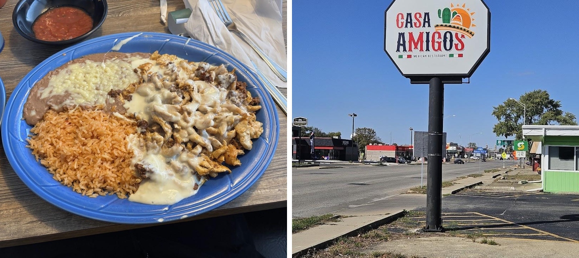 Casa amigos Mexican restaurant Menu